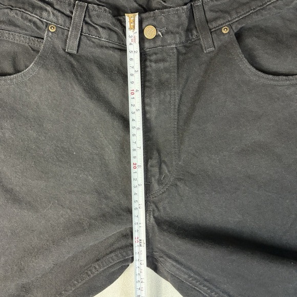 Prsn Blu Denim Made By Real Inmates USA Men's Jeans Black  Size 40x30 Cotton - Picture 8 of 11